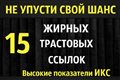 15 жирных вечных ссылок с трастовых сайтов с ИКС за 750 руб., исполнитель Артём (Sn1k) – Kwork