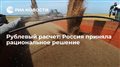 Рублевый расчет: Россия приняла рациональное решение