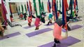 Аэройога: Фитнес и йога в гамаках Аэростретчинг Аэрофитнес Аэропилатес Хатха-Йога в СПБ