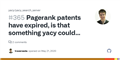 Pagerank patents have expired, is that something yacy could take advantage of? · Issue #365 · yacy/yacy_search_server
