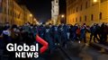 COVID-19: Anti-vaccine protesters clash with police in Munich