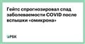 Гейтс спрогнозировал спад заболеваемости COVID после вспышки «омикрона»