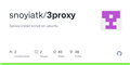 GitHub - snoyiatk/3proxy: 3proxy install script on ubuntu