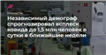 Независимый демограф спрогнозировал всплеск ковида до 1,5 млн человек в сутки в ближайшие недели