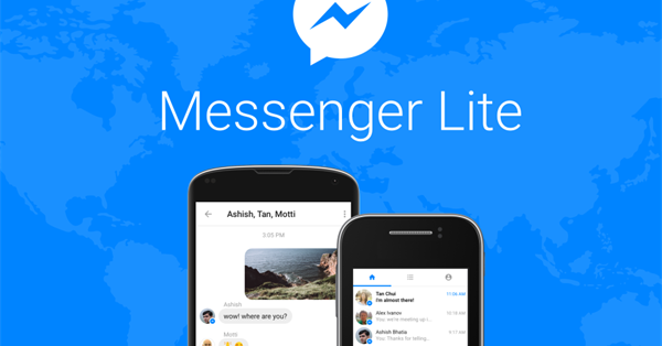 Facebook выпустил облегчённую версию Messenger