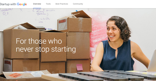 Startup with Google – новый сайт для стартапов и предпринимателей