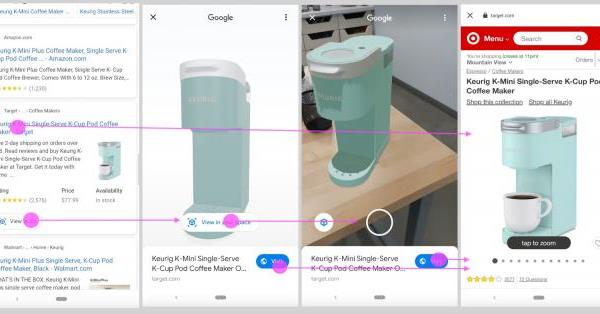 3D и AR в поиске Google: детали программы и как подать заявку на участие