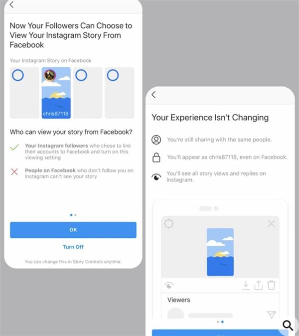 Facebook тестирует возможность просмотра Instagram Stories в соцсети