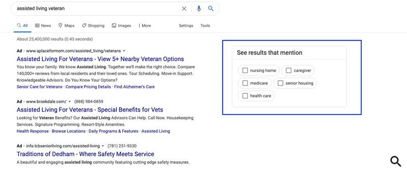 Google тестирует новую функцию для фильтрации результатов поиска