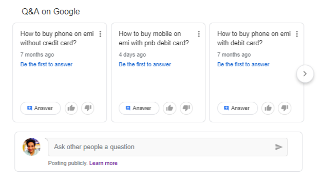 Google запустил функцию запросов на контент Question Hub в США