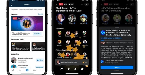 Facebook готовит к запуску конкурента Clubhouse, функцию Soundbites и интеграцию со Spotify