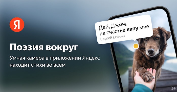 Умная камера Яндекса стала цитировать стихи