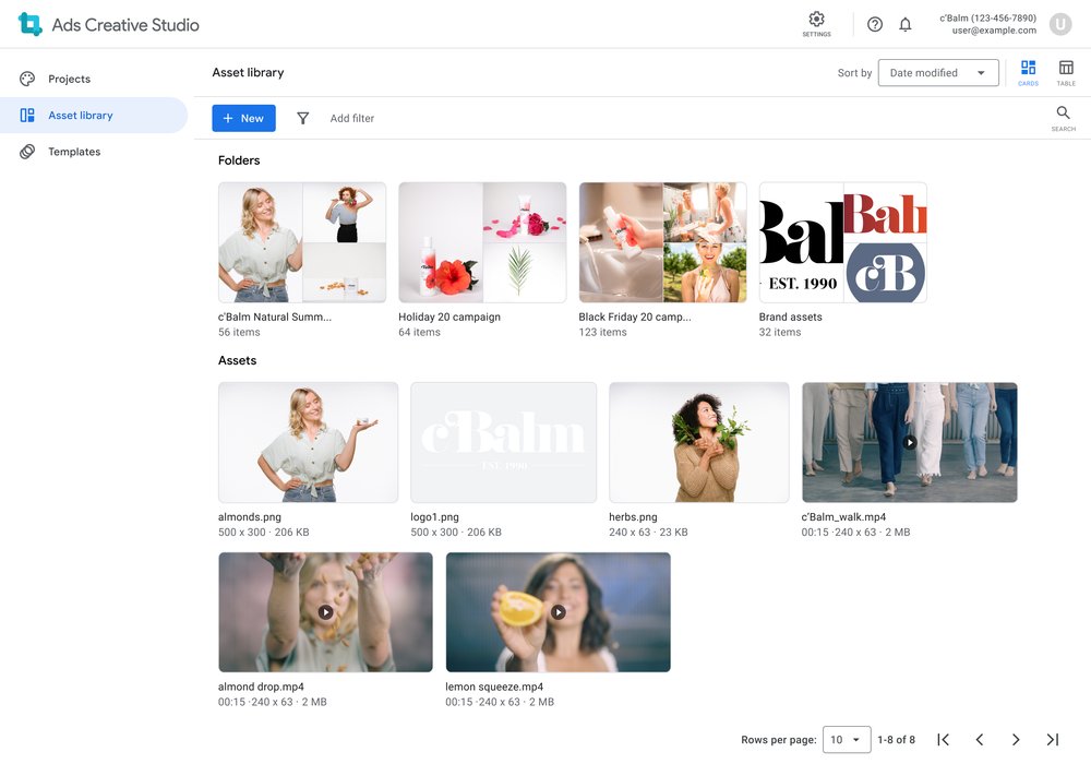Google объединит инструменты для создания рекламы в Ads Creative Studio