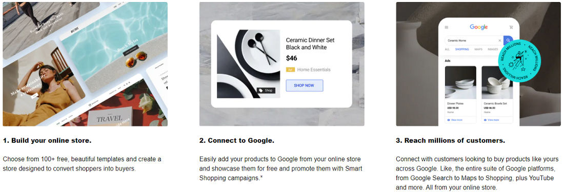 Google упростил размещение товаров в поиске для магазинов на платформе GoDaddy