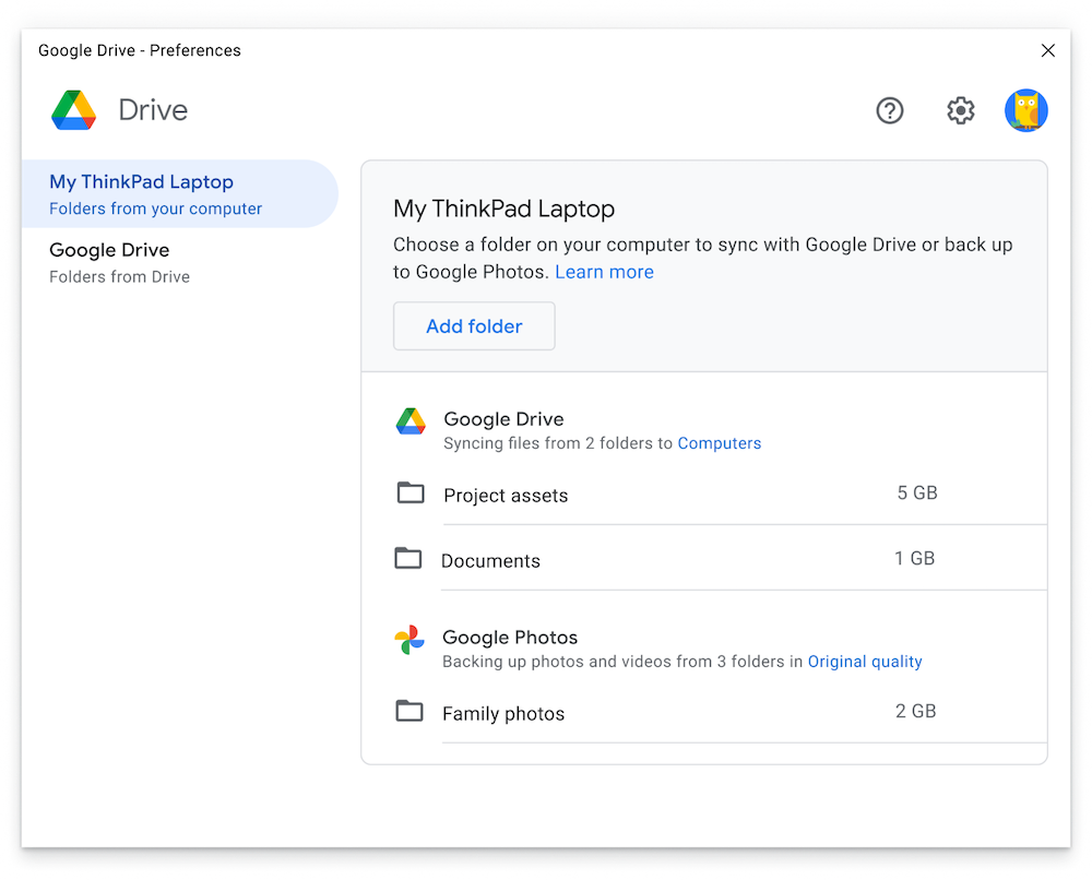 Google представил новое приложение Google Drive для ПК