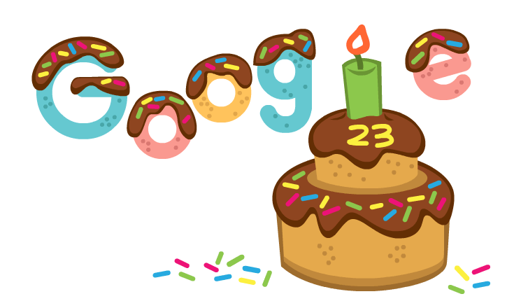 Google исполнилось 23 года