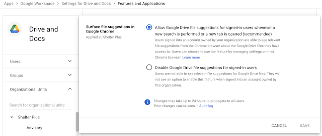 В Chrome появился быстрый доступ к документам на Google Диске
