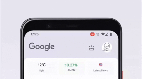 Google Discover тестирует новый баннер с информацией об акциях, погоде и последних новостях
