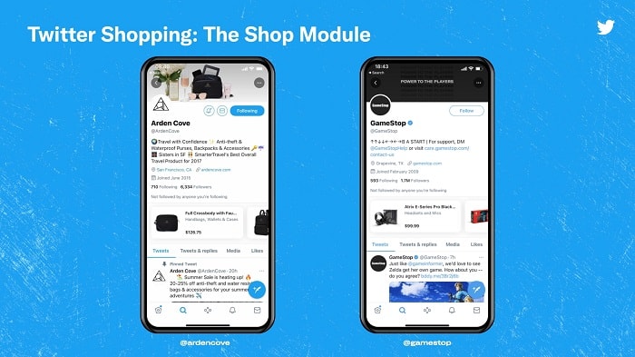 Twitter протестирует шопинг-стримы