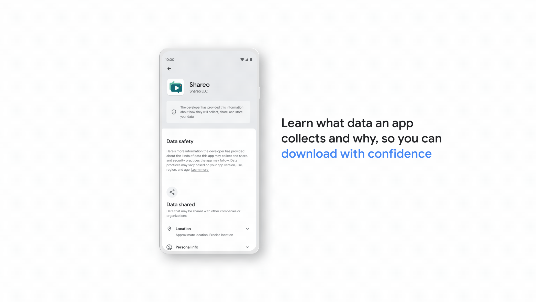 Google Play добавил в приложения раздел «Data safety»