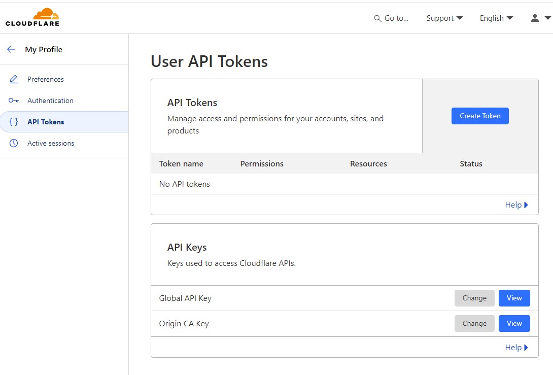 CloudFlare AUTH