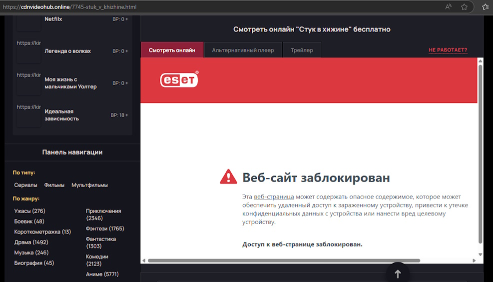плеер с трояном.